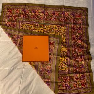 Hermès Chasse En Inde Scarf